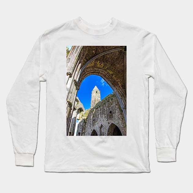 Round Tower Through the Arch Long Sleeve T-Shirt by BrianPShaw
